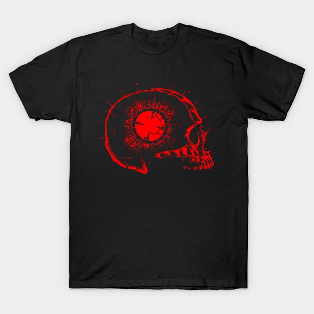 Lament Skull 2 T-Shirt by JonathanGrimmArt